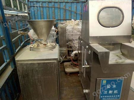 回收二手海鲜盐水注射机肉食品加工设备
