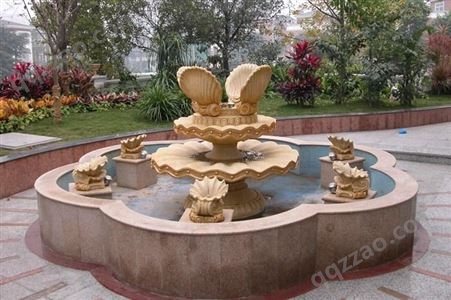 喷泉水景雕塑 梁氏园林 雕塑厂家园林建筑景观厂家批发定制