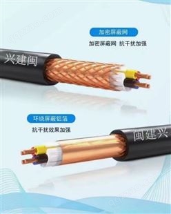 空调屏蔽线 信号线阻燃PVC护套 铜芯铝网通讯电缆线