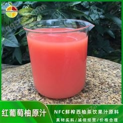 红葡萄柚原汁NFC单倍鲜榨西柚饮料茶饮工业果汁原料以色列进口