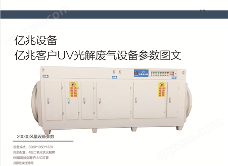 UV光氧 光解催化器防爆光氧一体机工厂废气专业处理设备