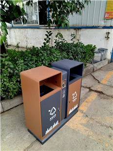 定制户外垃圾桶，四种分类垃圾箱户外环卫使用