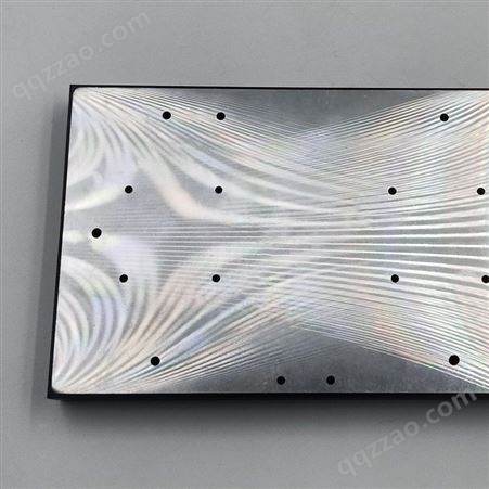 来图定制电子散热片 喷漆显卡散热器 刚柔铝型材氧化