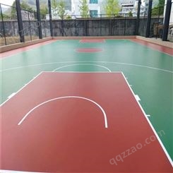 河东硅PU排球场 河东篮球场施工 河东塑胶球场 欢迎选购 奥健