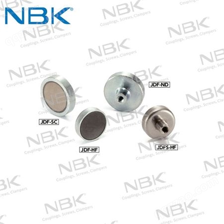 日本NBK JDF-SC钐钴带座内螺纹平板型小型强力磁铁