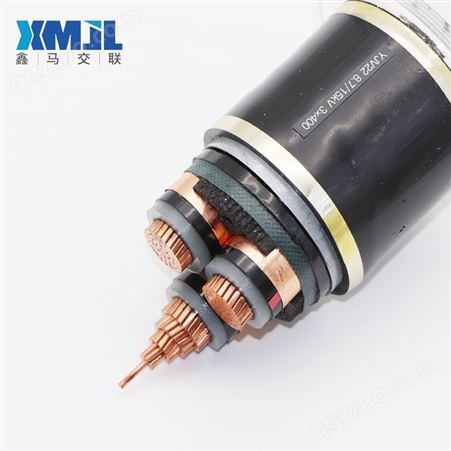 高压电缆厂家加工定制10KV铜高压YJV22 3x400电缆