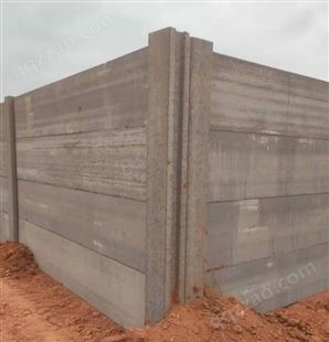 水泥围墙板 经久耐用 防潮防火 环保健康 安装快捷 恒达新材料