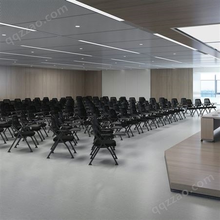 折叠培训椅加小桌板会议椅带写字板桌椅一体会议室折叠椅培训椅子