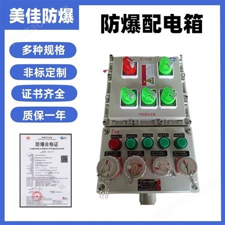 防爆仪表控制柜iict6 定制BXM配电箱 照明控制断路器箱