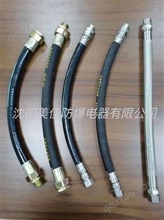PVC软管厂家 BNG-20*500MM700MM 法兰式金属软管