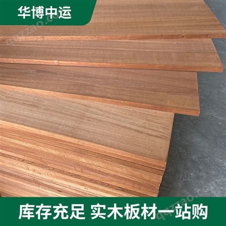 工厂刚果沙比利直拼板硬木条木方实木E0环保板材拼板