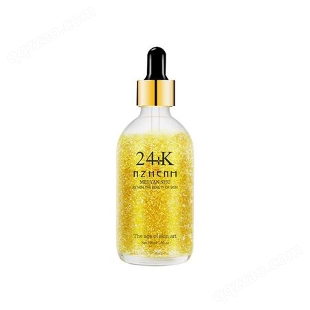 24K黄金玻璃酸原液补水提亮保湿抗皱收缩毛孔 化妆品OEM代加工