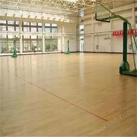 胜滨体育定制 健身房用 悬浮式 实木木地板 经久耐用