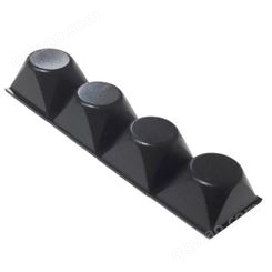 优势供应黑色自粘矩形防滑脚垫 3MSJ5523 3M5523 电子设备家具减震耐腐蚀防滑垫片