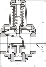 支管减压阀结构图