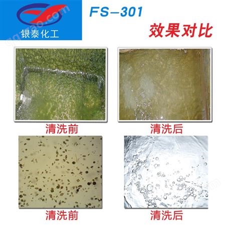 氧化型除藻剂灭藻剂FS-301强力冲击式杀青苔泳池水池鱼池清洗