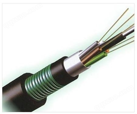 12芯室外光缆铠装层绞式单模光纤GYTA5312B光缆线双铠双护套