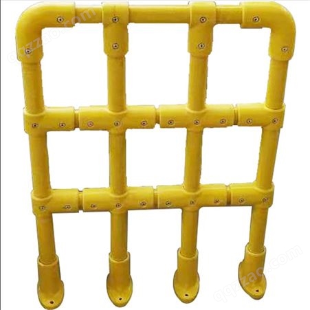 仙桃市玻璃钢护栏配件模压配件50方管圆管配件 