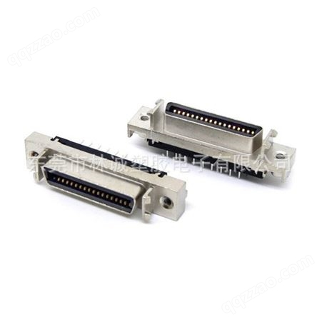 SCSI 14P母座插头,HPCN 14P母座连接器,MCR,MDR 14P插板连接器