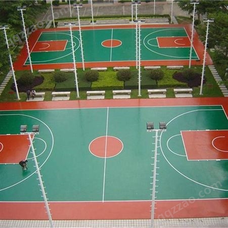 桂林灌阳篮球场灯杆图片LED学校操场灯安装服务一体