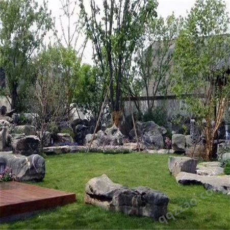 岩岸石业 公园景观石雕像 石雕假山自然风景石