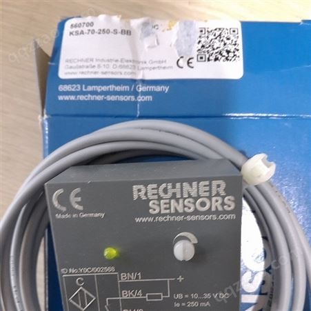 RECHNER电容式传感器 KAS-80-R3/8/35-S-R3/8-PTFE/AL-125C-KL-1