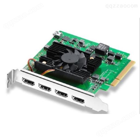 Quad HDMI Recorder4通道HDMI输入视频卡四路采集卡BMD高清4K采集卡