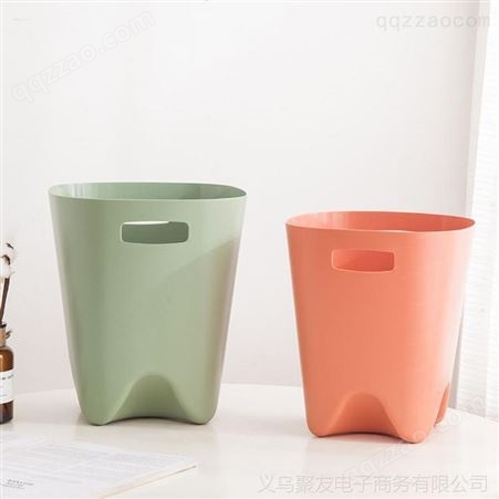 创意家用手提垃圾桶AF224卫生间厨房客厅卧室简约塑料多色垃圾桶