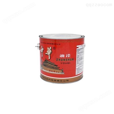 中华醇酸调和漆3L(6桶/件)云南昆明防锈漆金属漆彩钢瓦油漆