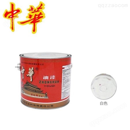 中华醇酸调和漆3L(6桶/件)云南昆明防锈漆金属漆彩钢瓦油漆