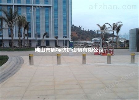 广州机场自动伸降阻车桩 219直径挡车隔离柱